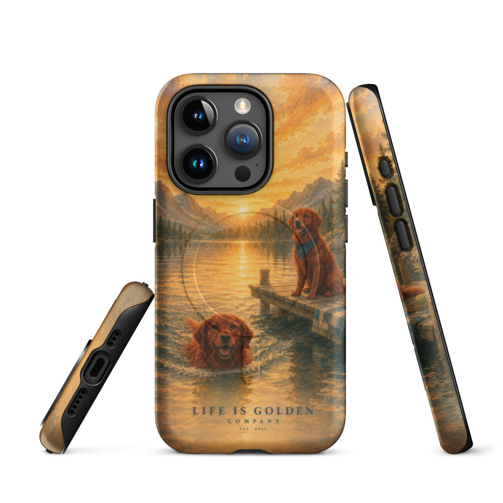 Dock Days Case — Field Red — iPhone 15 Pro