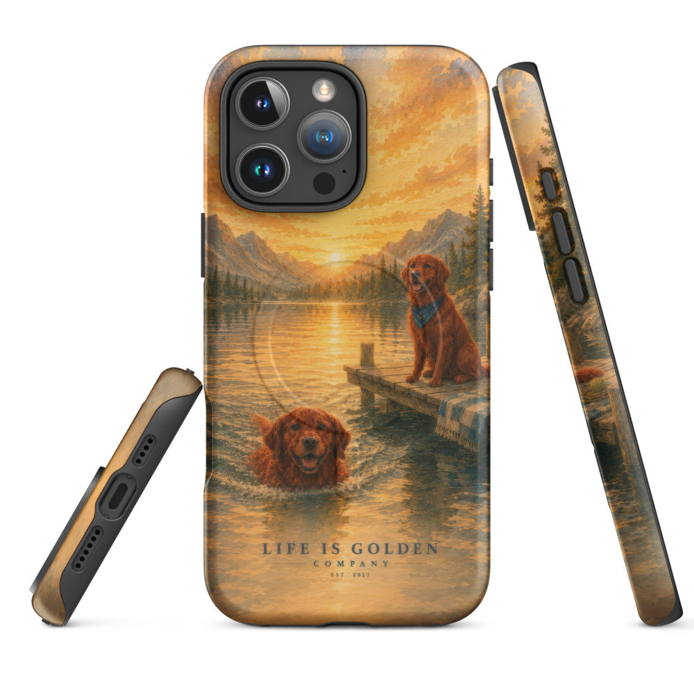 Dock Days Case — Field Red — iPhone 16 Pro Max