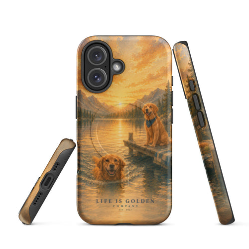 Dock Days Case — Classic Gold — iPhone 16