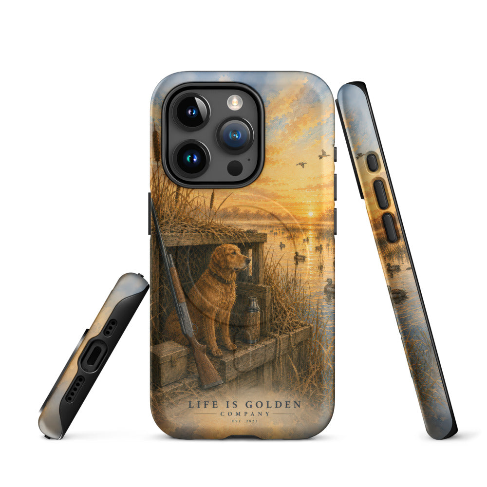 The Duck Blind Case — Classic Gold — iPhone 15 Pro