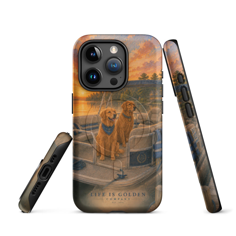 First Mates Case — Classic Gold — iPhone 15 Pro