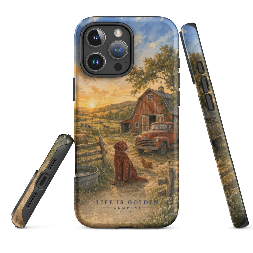 The Homestead Case — Field Red — iPhone 16 Pro Max