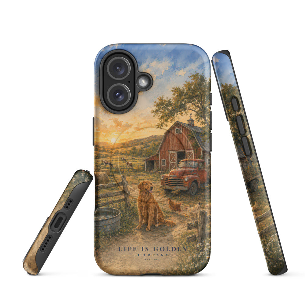 The Homestead Case — Classic Gold — iPhone 16