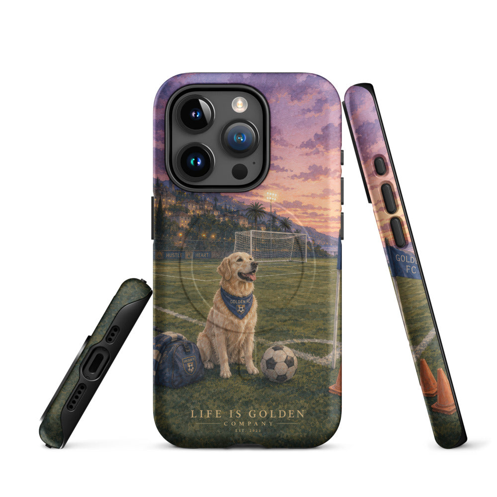 The Match Day Case — Classic Gold — iPhone 15 Pro