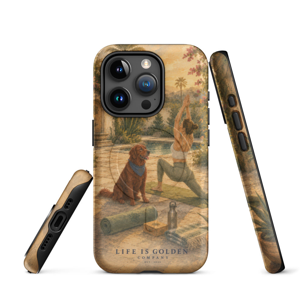 The Morning Flow Case — Field Red — iPhone 15 Pro