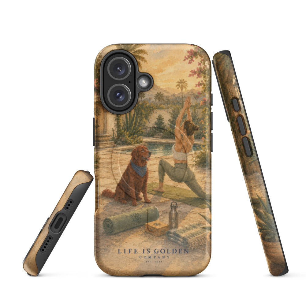 The Morning Flow Case — Field Red — iPhone 16