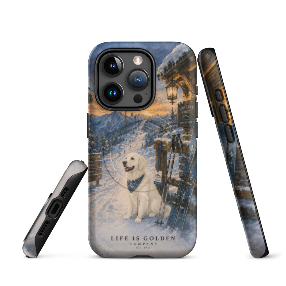 The Ski Lodge Case — English Cream — iPhone 15 Pro