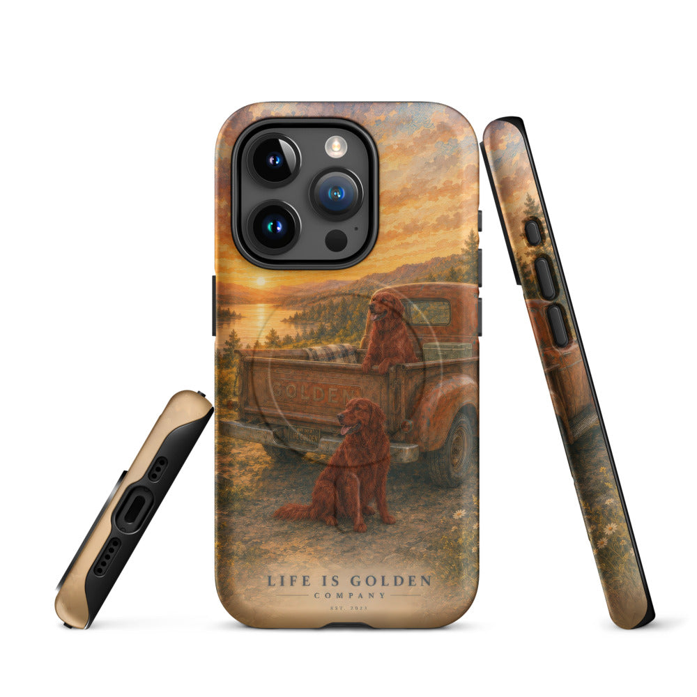 Tailgate Case — Field Red — iPhone 15 Pro
