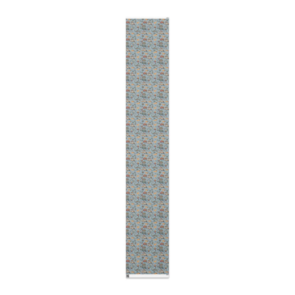 Christmas Convoy Wrapping Paper — the full 15 ft roll