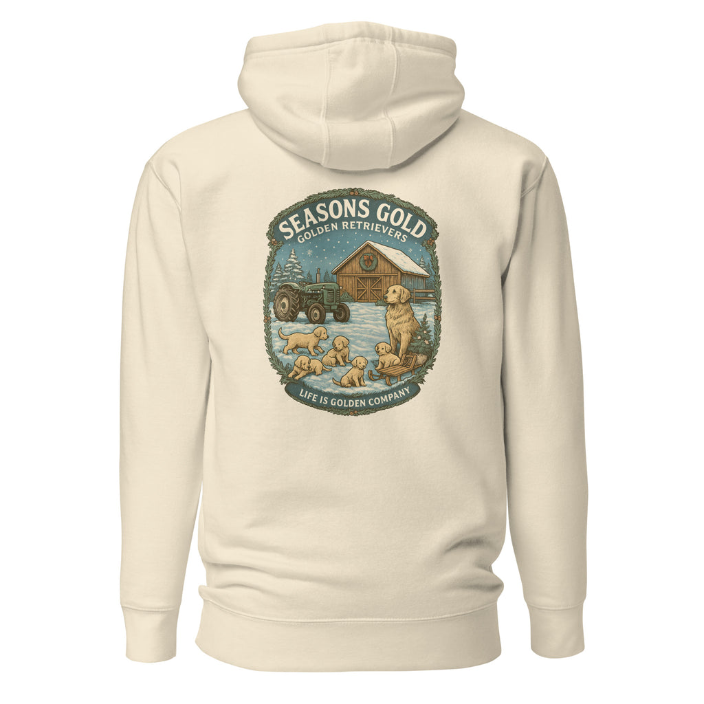 Seasons Gold Winter Unisex Hoodie