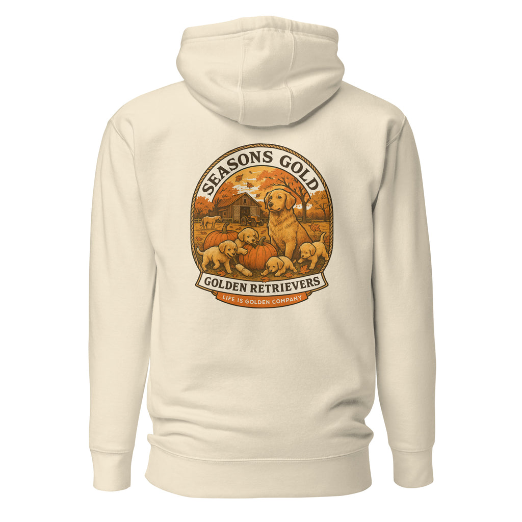 Seasons Gold Autumn Unisex Hoodie