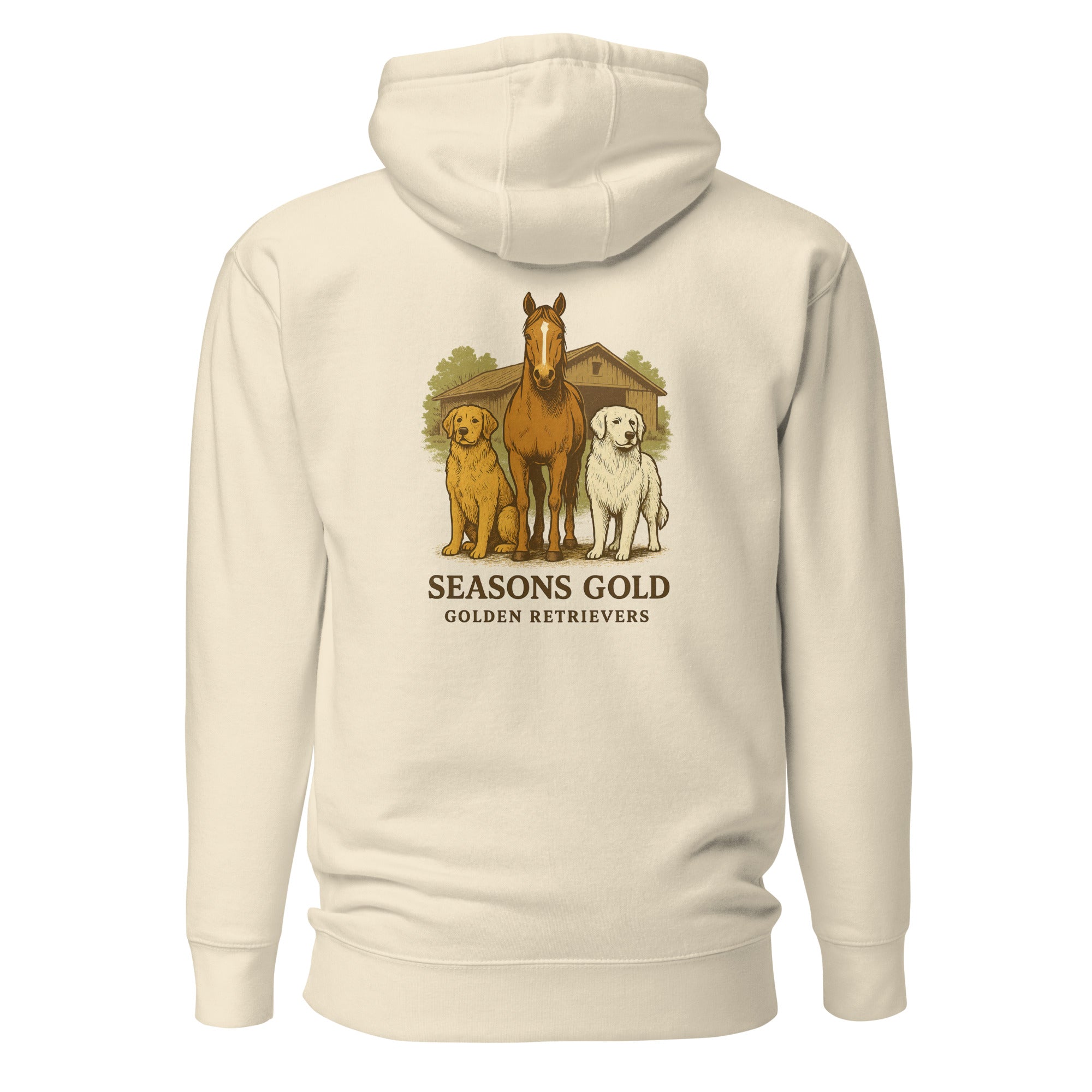 Seasons Gold Barn Companions Unisex Hoodie