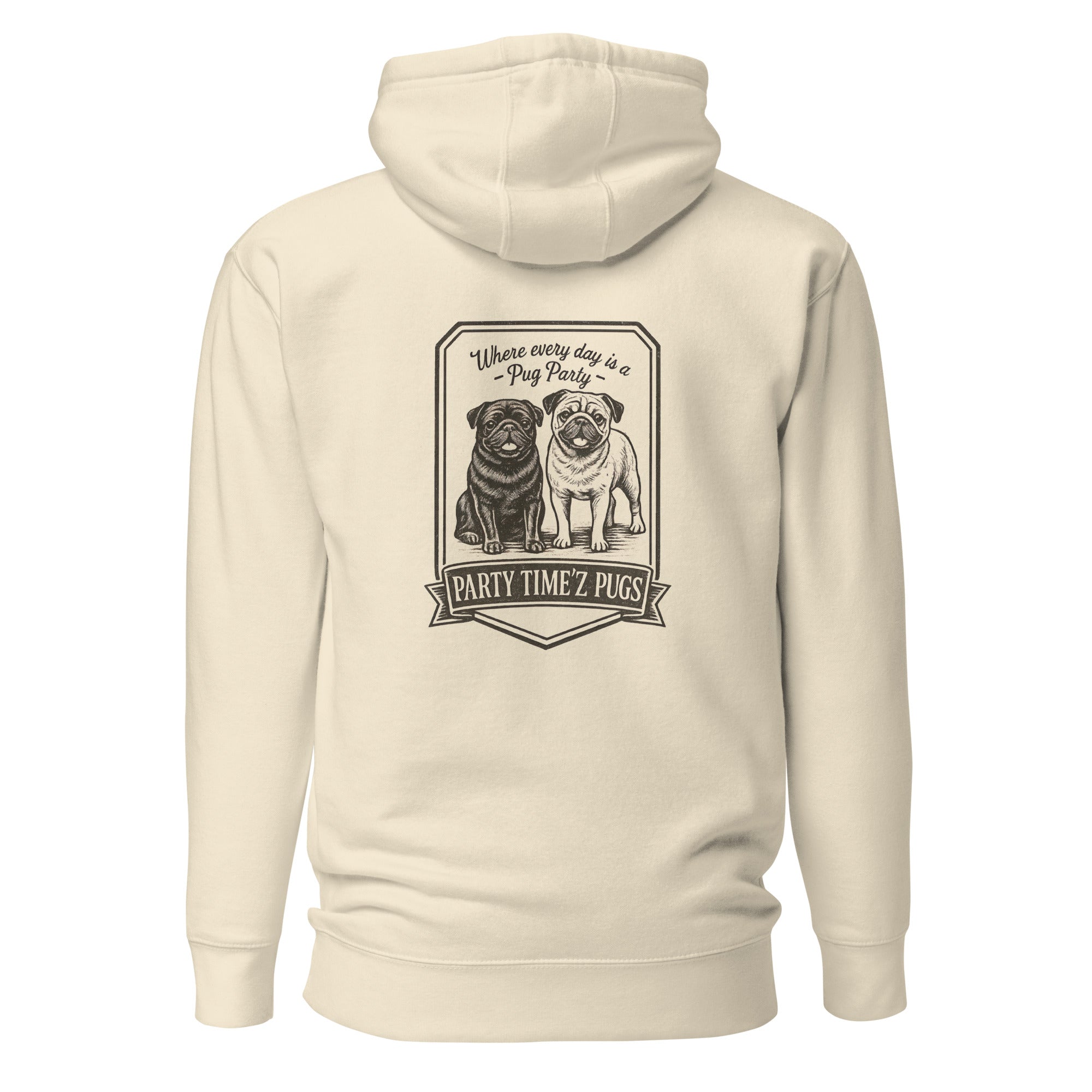 Party Time'Z Pugs Unisex Hoodie
