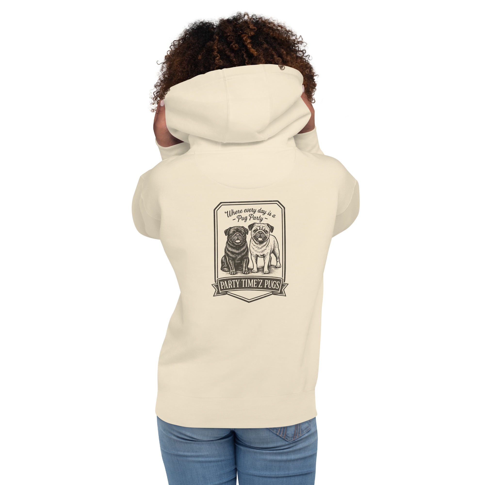 Party Time'Z Pugs Unisex Hoodie
