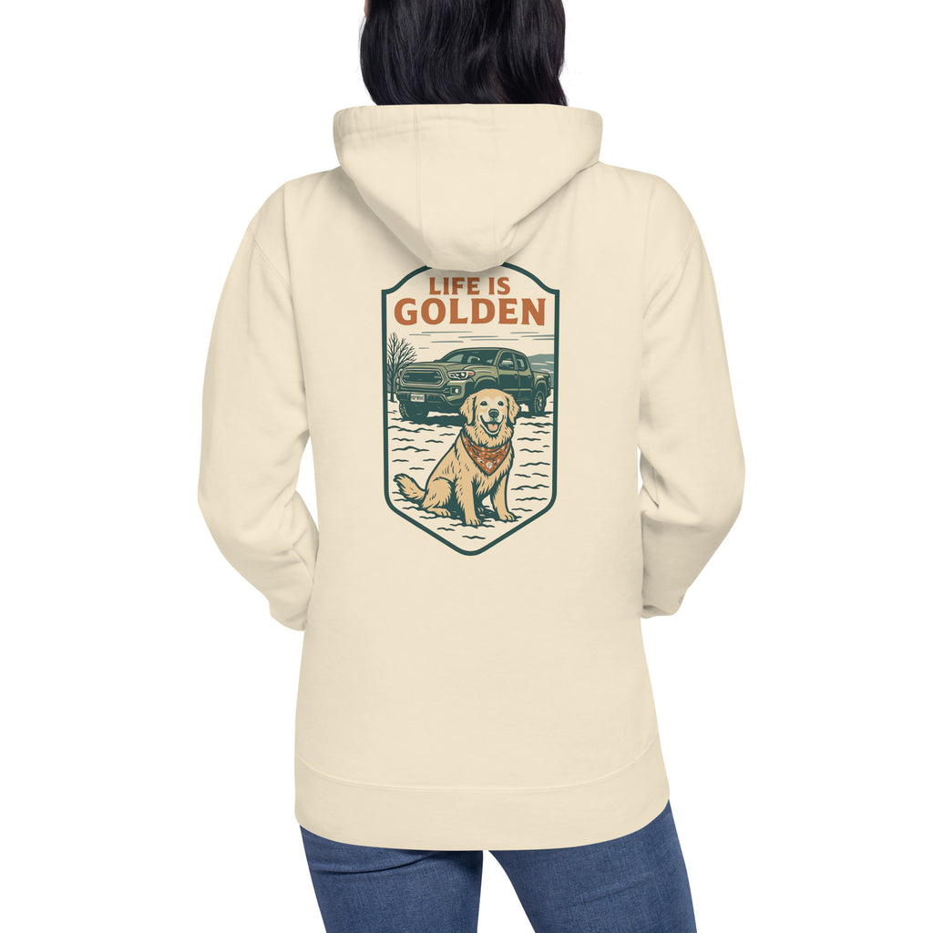 Trail-Ready Golden Hoodie
