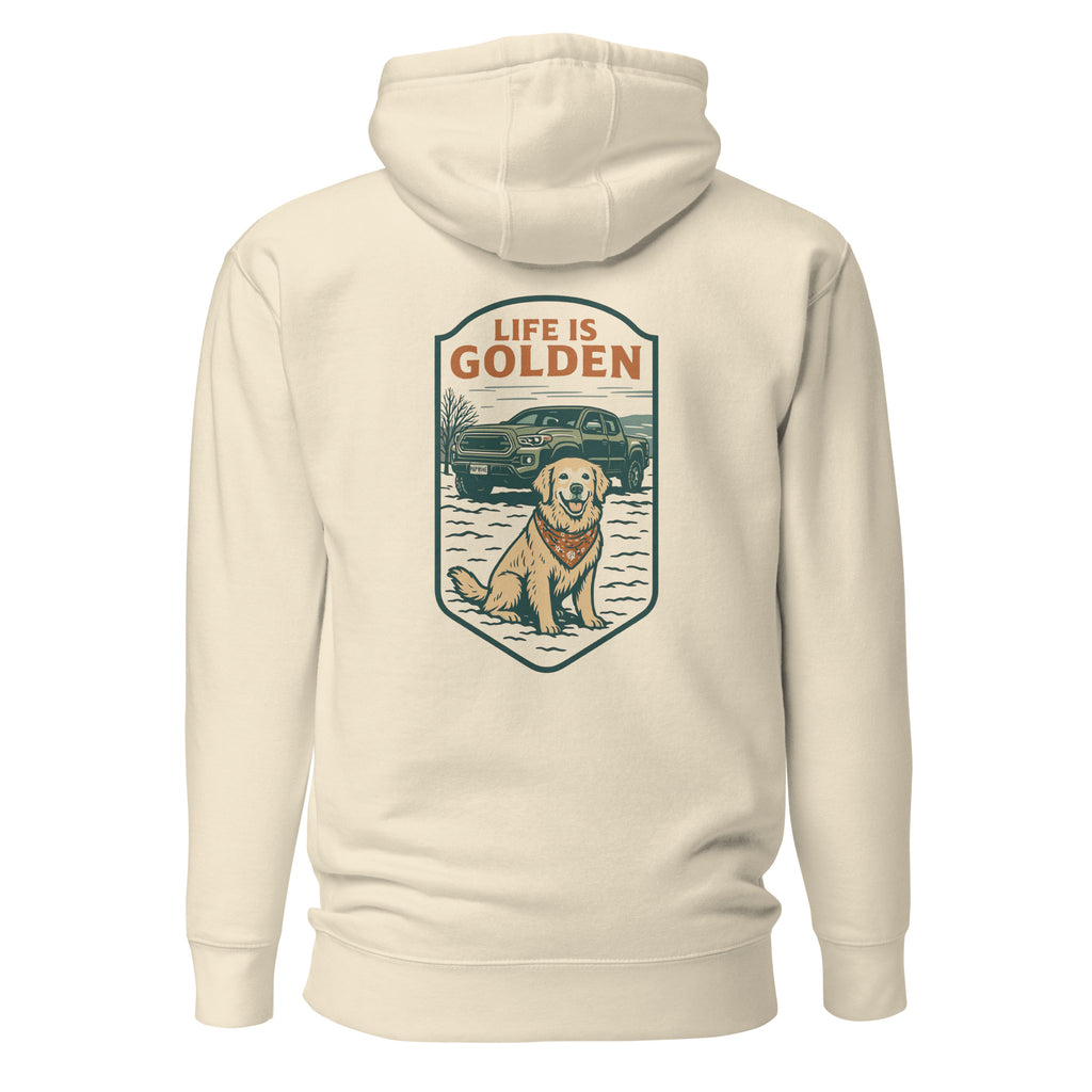 Trail-Ready Golden Hoodie