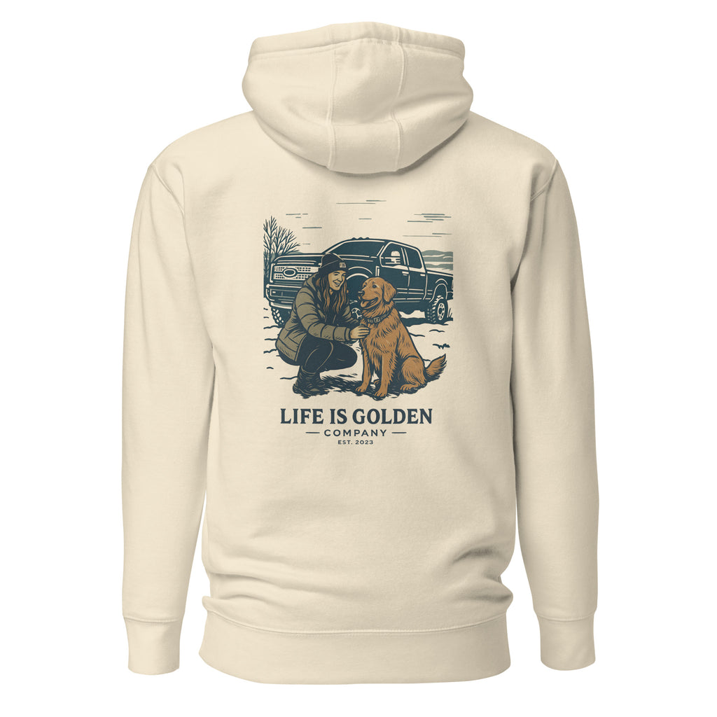 For the love of the Golden Truck Hoodie