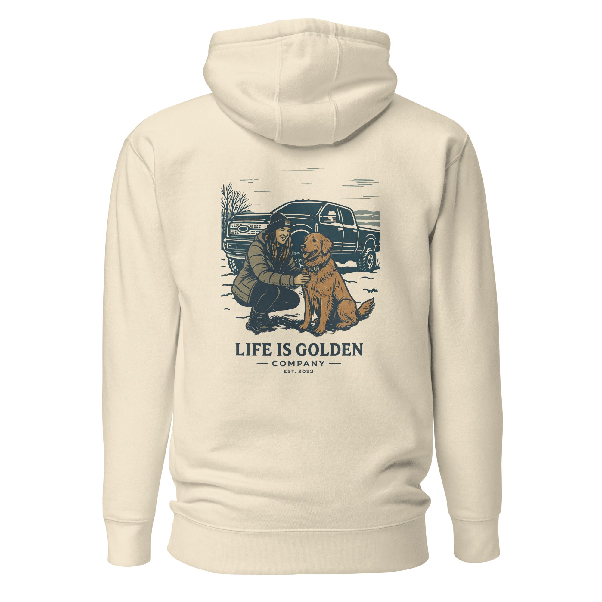 For the love of the Golden Truck Hoodie