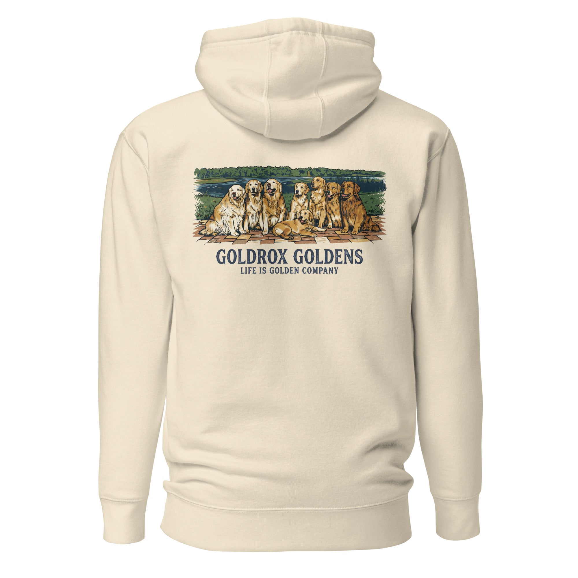 GoldRox - Shades Of Gold Unisex Hoodie