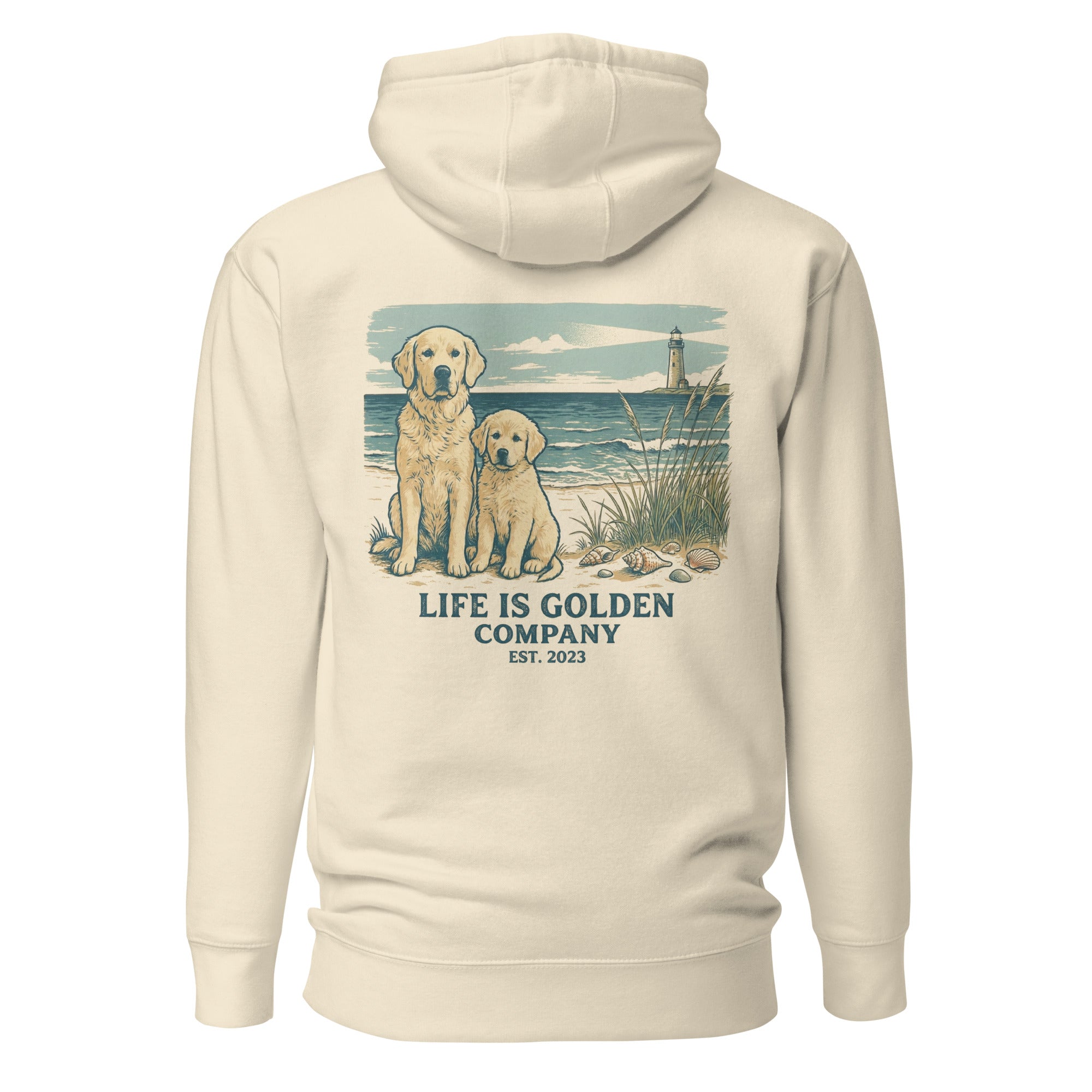 Beach Day Pups Unisex Hoodie