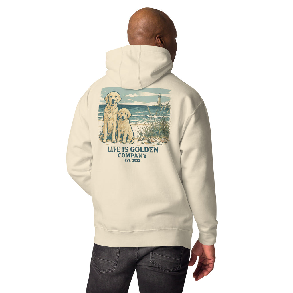 Beach Day Pups Unisex Hoodie