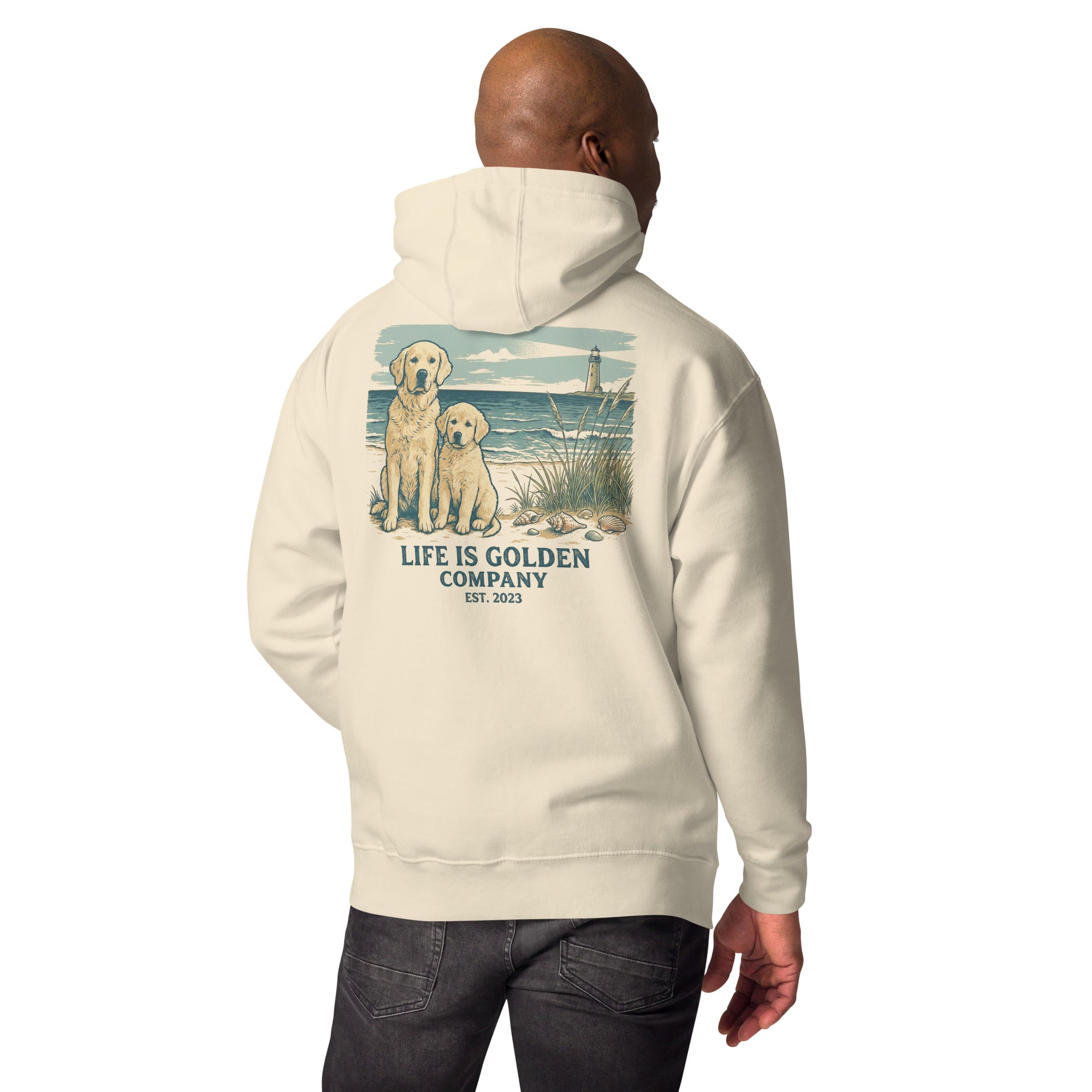 Beach Day Pups Unisex Hoodie