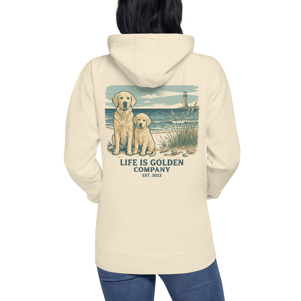 Beach Day Pups Unisex Hoodie