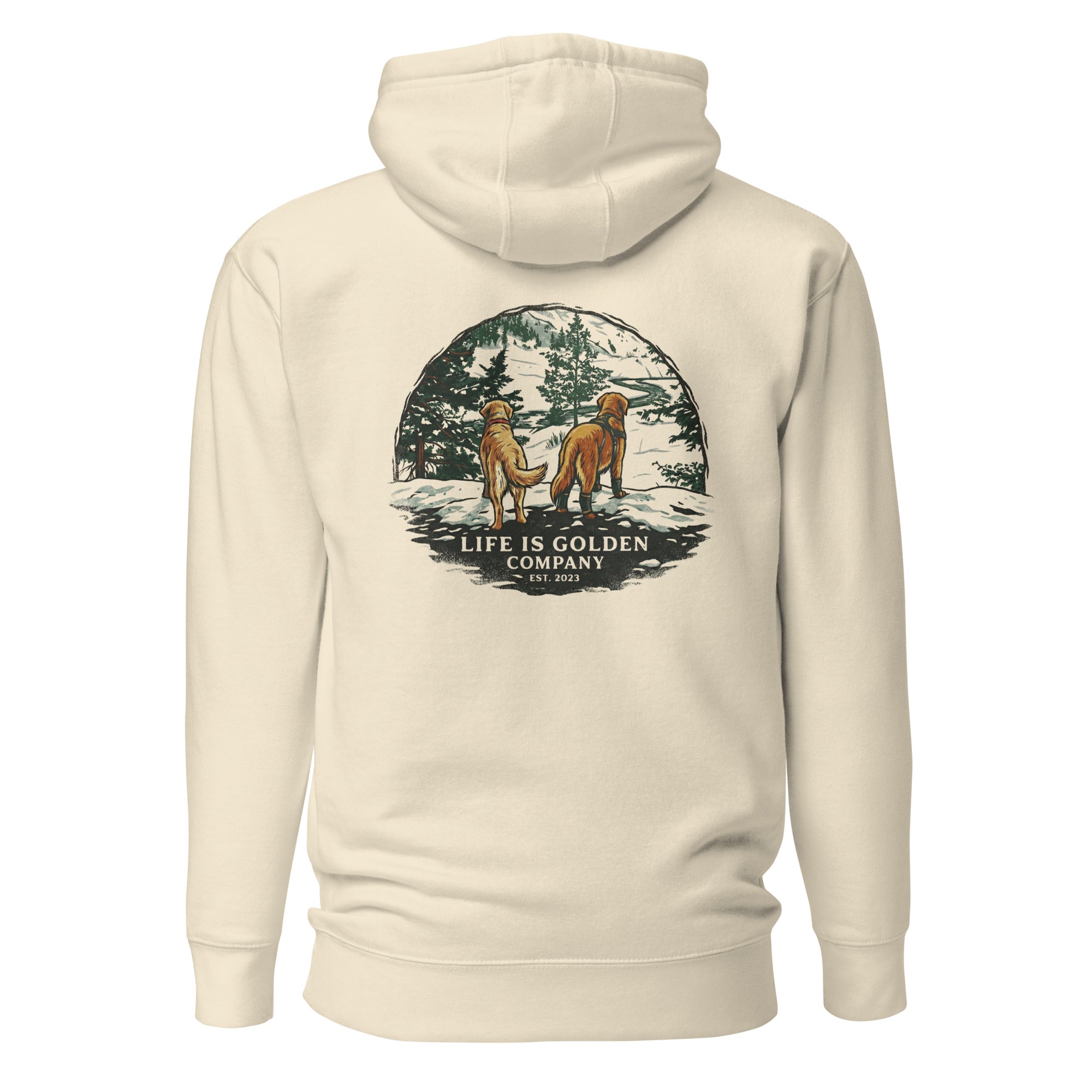 Where the Snow Leads Unisex Hoodie