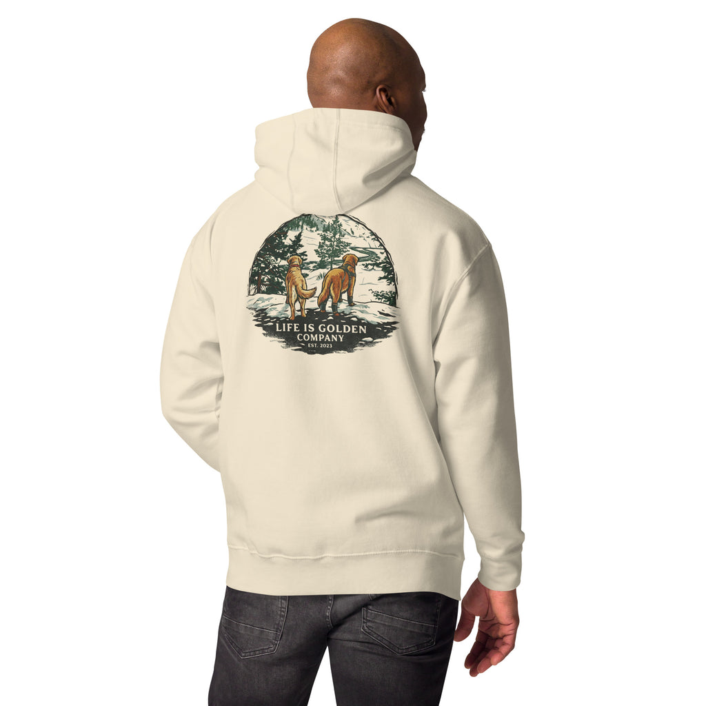 Where the Snow Leads Unisex Hoodie