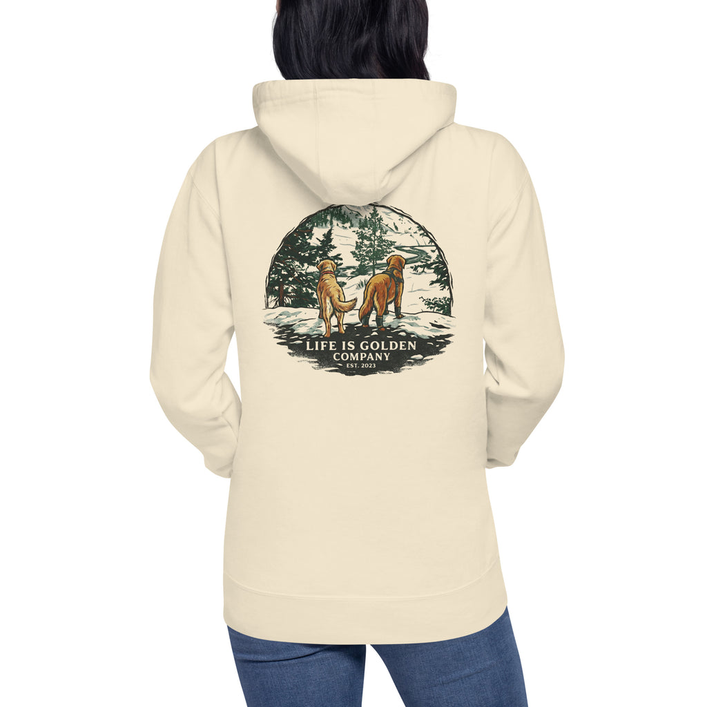 Where the Snow Leads Unisex Hoodie