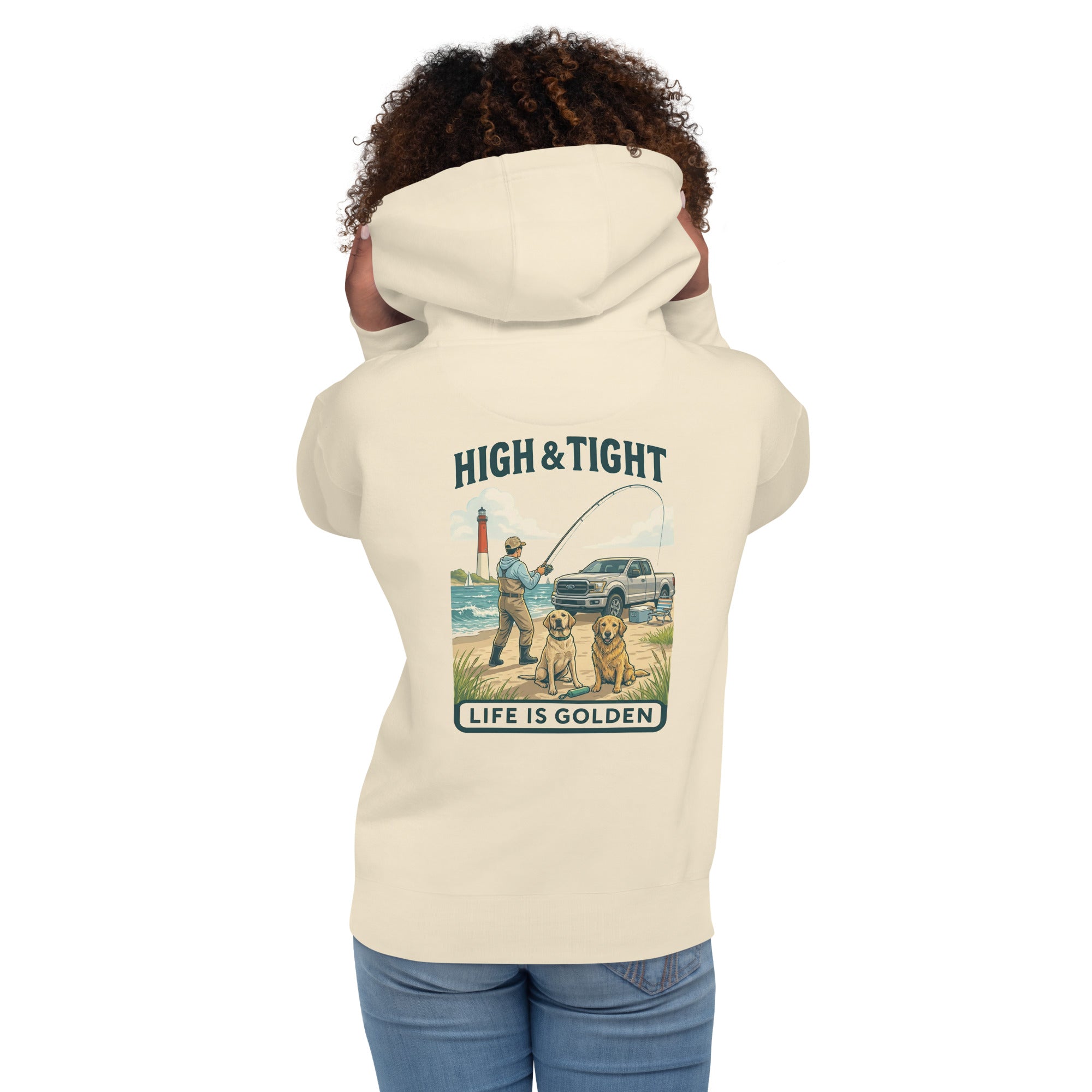 High and Tight Summer Unisex Hoodie
