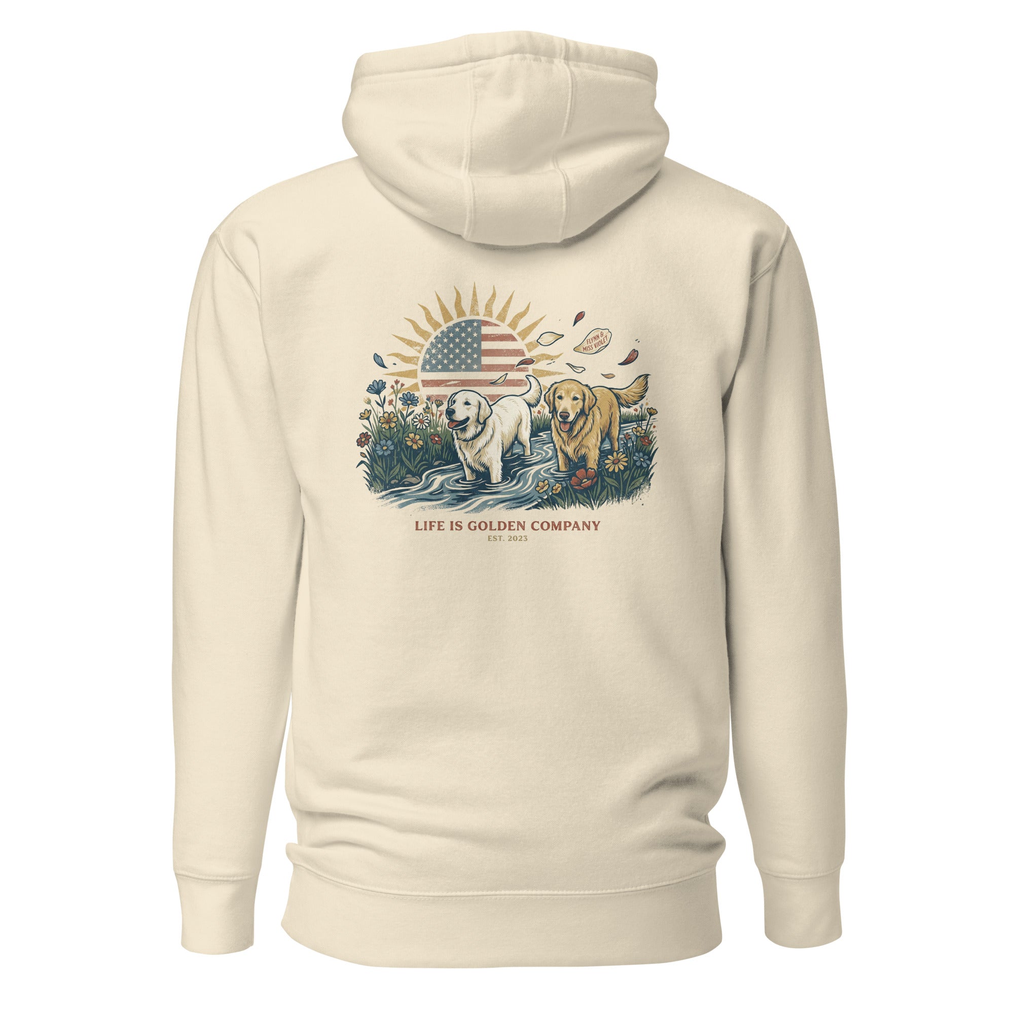 Flynn &amp; Miss Violet Unisex Hoodie