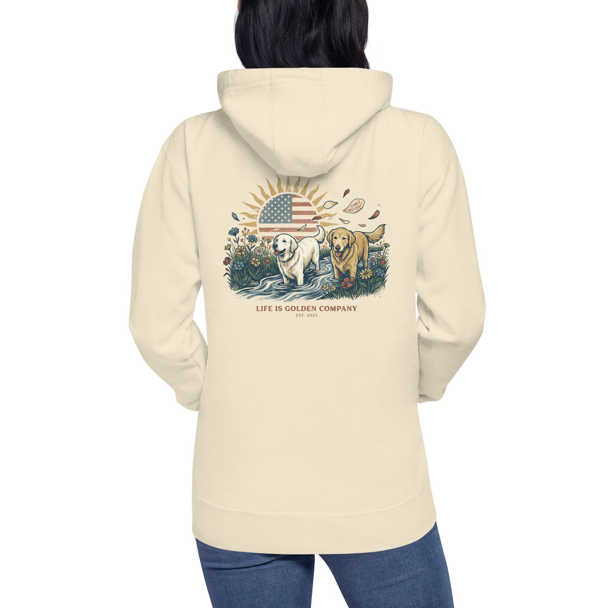 Flynn &amp; Miss Violet Unisex Hoodie