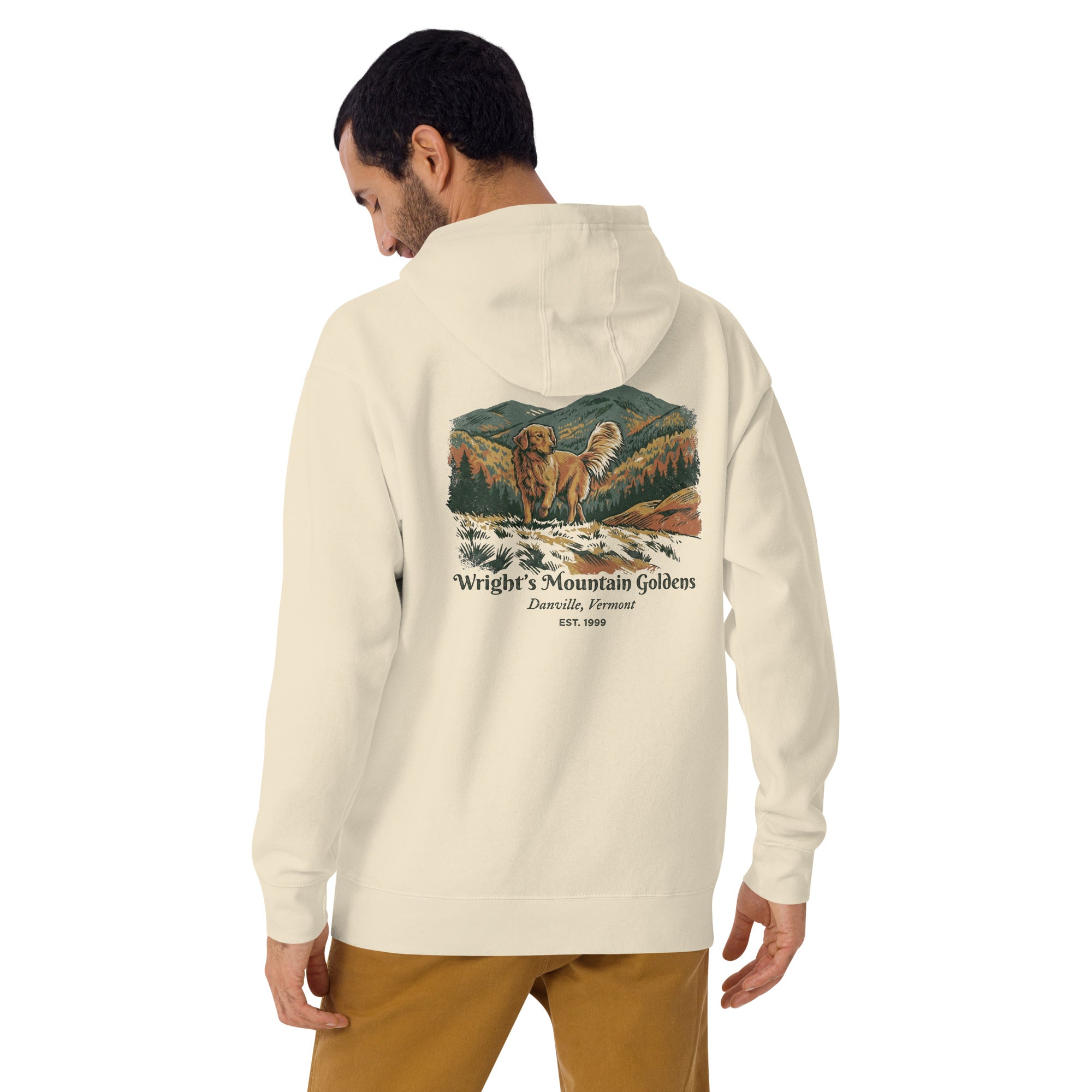 Wright's Mountain Goldens Unisex Hoodie