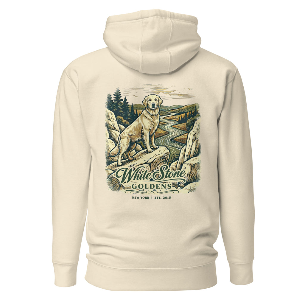 White Stone Goldens Unisex Hoodie