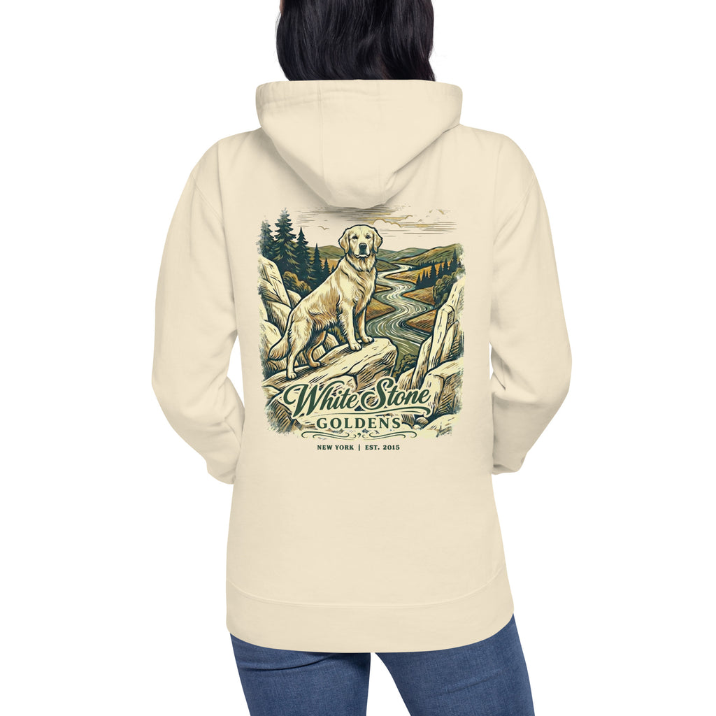 White Stone Goldens Unisex Hoodie