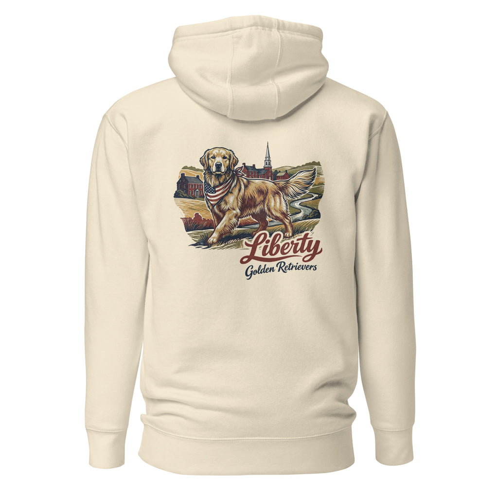 Liberty Golden Retrievers Unisex Hoodie
