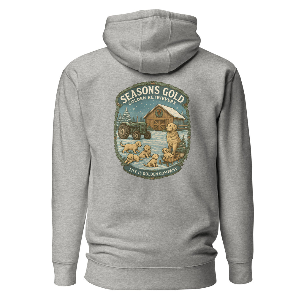 Seasons Gold Winter Unisex Hoodie