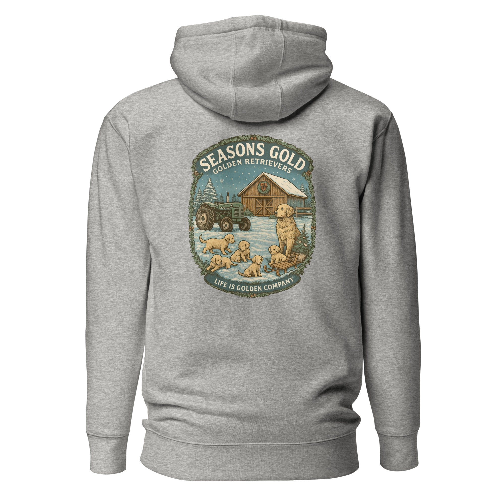Seasons Gold Winter Unisex Hoodie