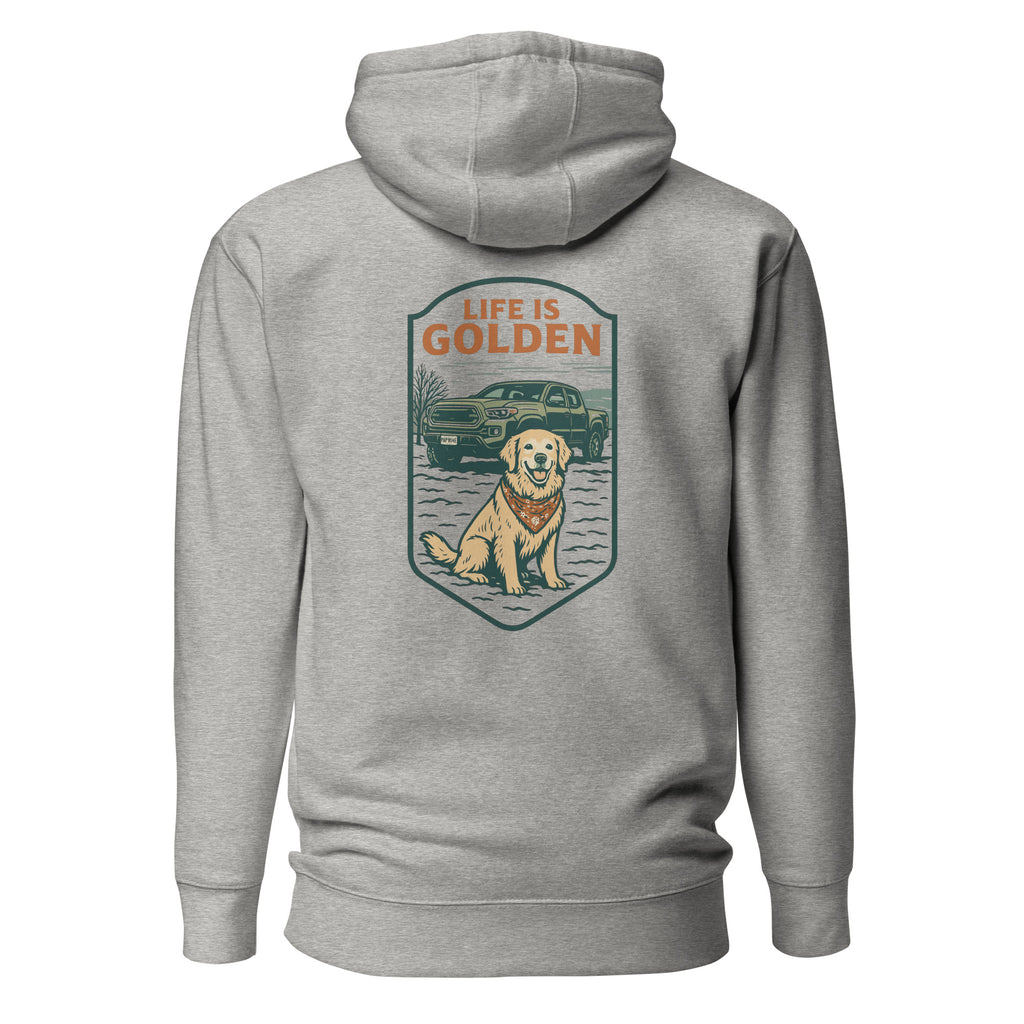 Trail-Ready Golden Hoodie