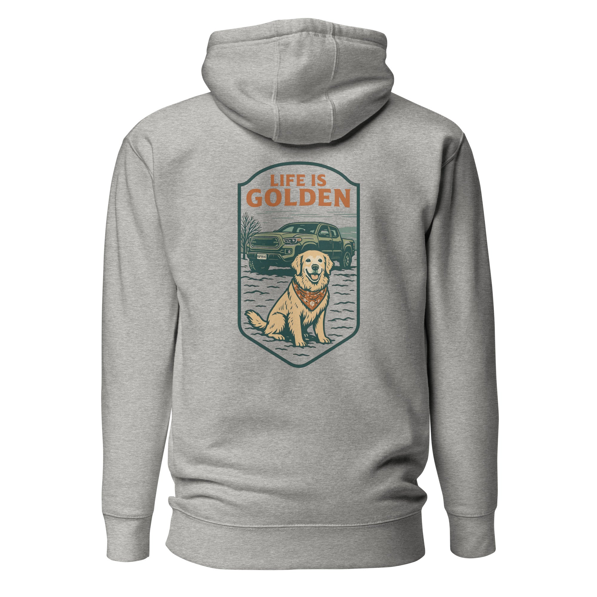 Trail-Ready Golden Hoodie