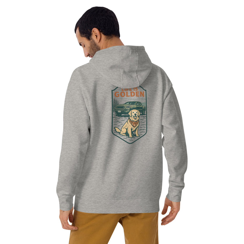Trail-Ready Golden Hoodie