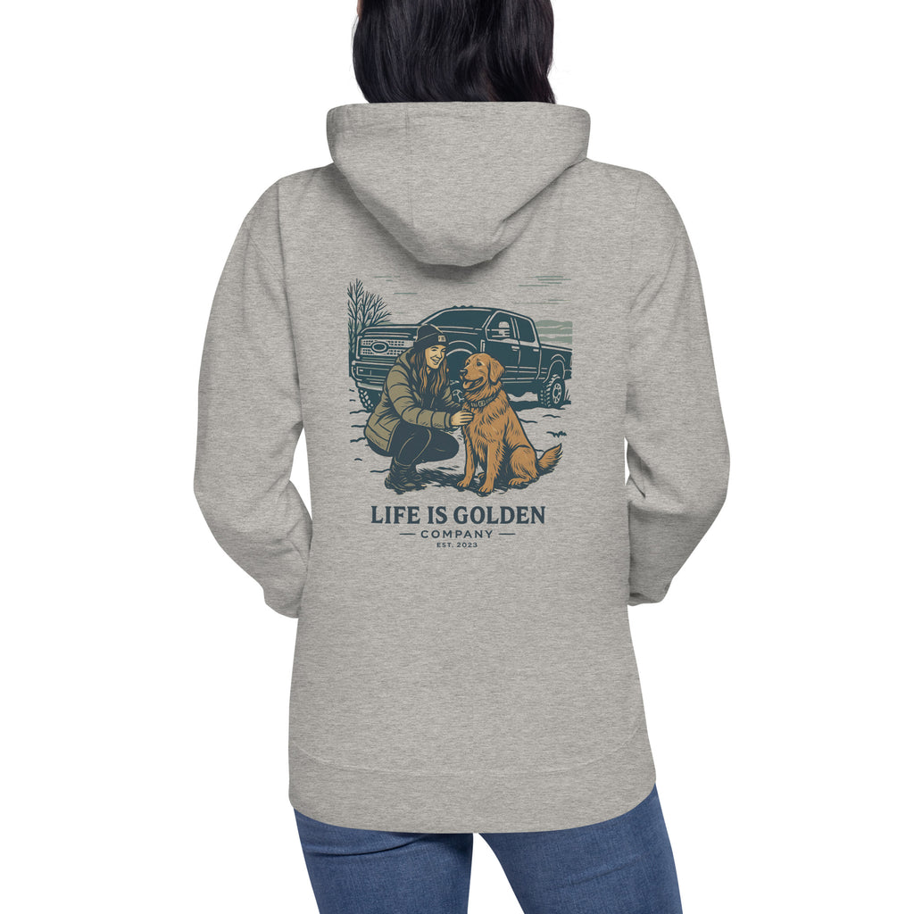 For the love of the Golden Truck Hoodie