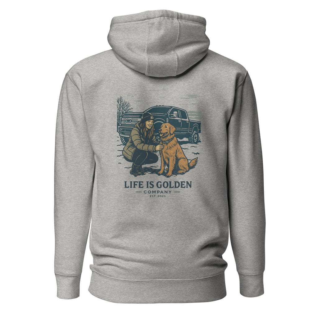 For the love of the Golden Truck Hoodie
