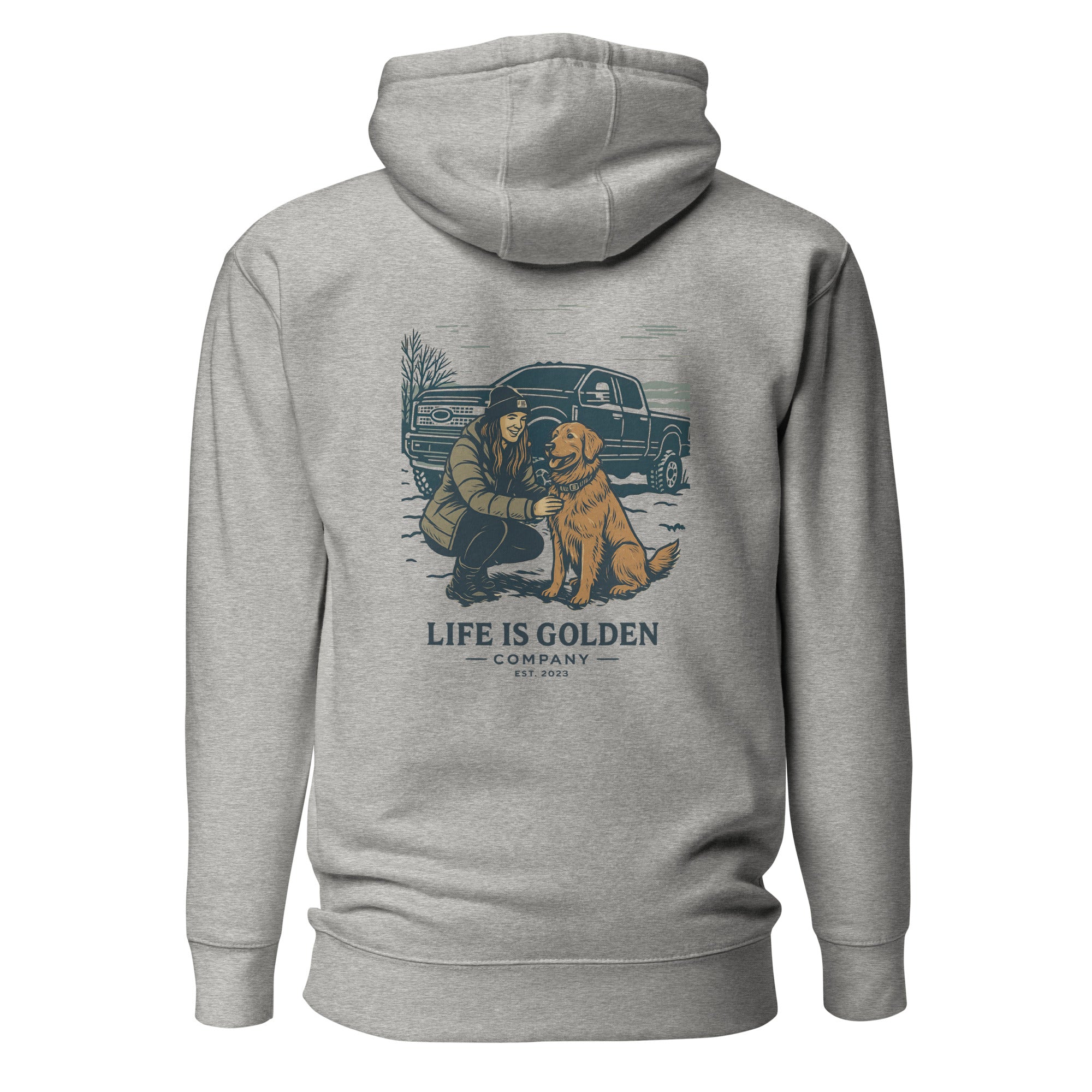 For the love of the Golden Truck Hoodie