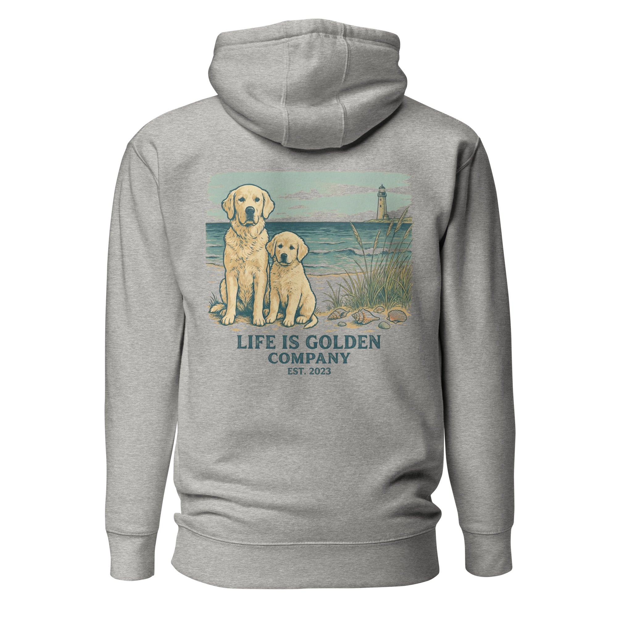 Beach Day Pups Unisex Hoodie