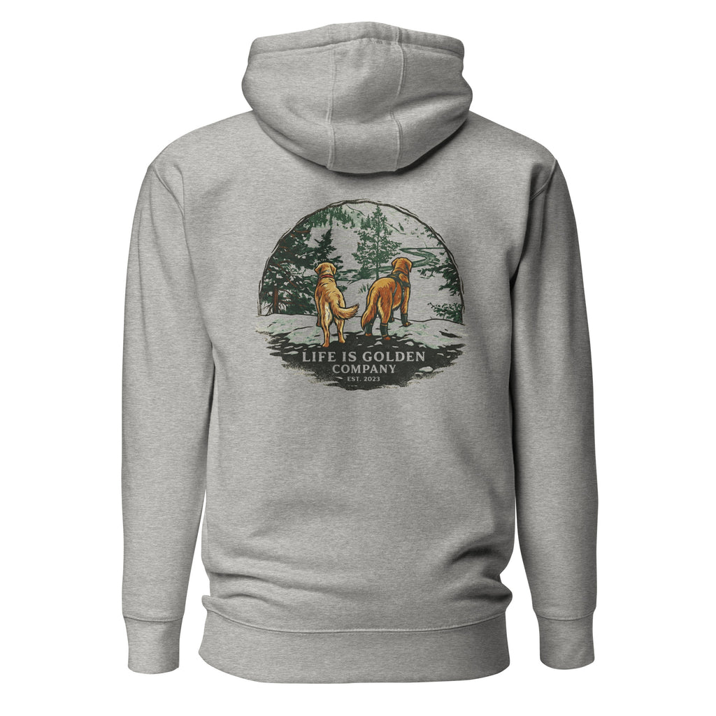Where the Snow Leads Unisex Hoodie