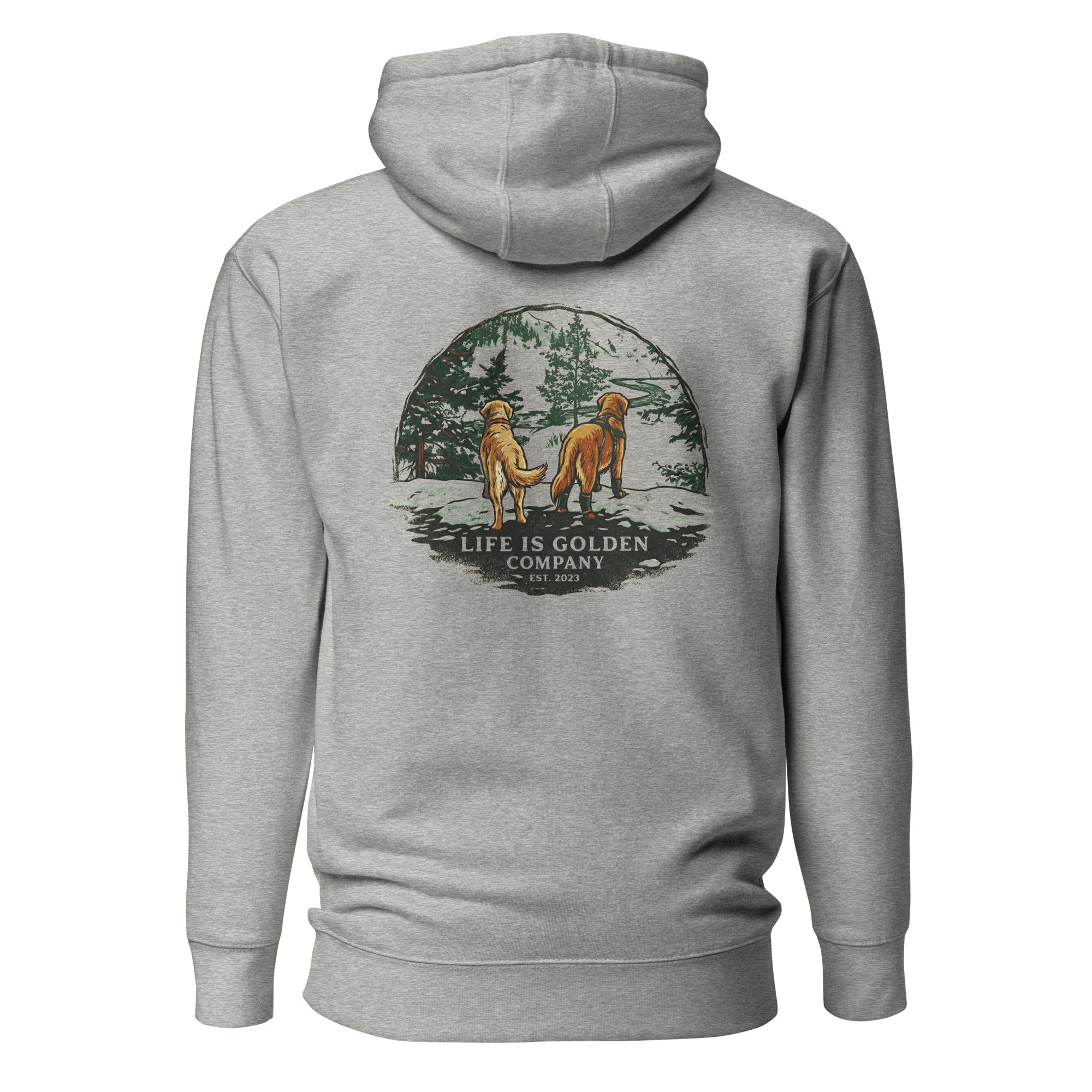 Where the Snow Leads Unisex Hoodie
