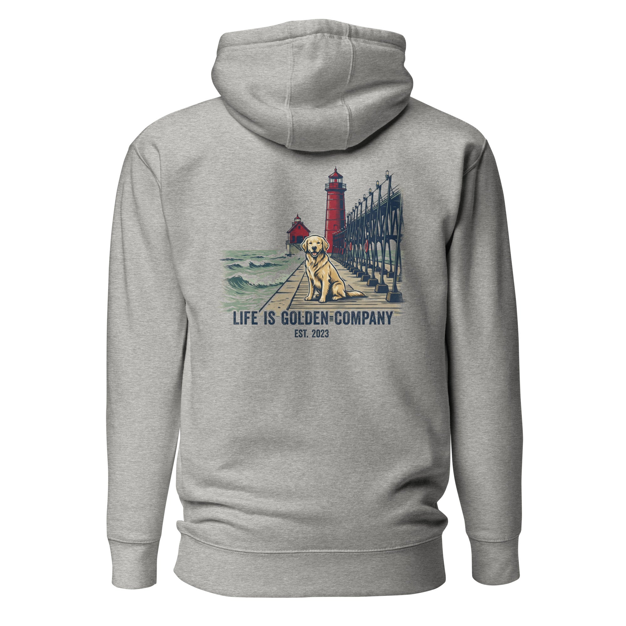 Pier Pup Unisex Hoodie