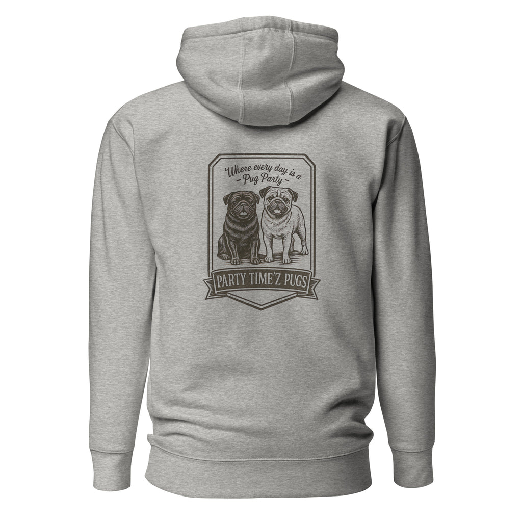 Party Time'Z Pugs Unisex Hoodie